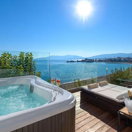 Detached Villa With Seaview In Charaki Hébergement de vacances *