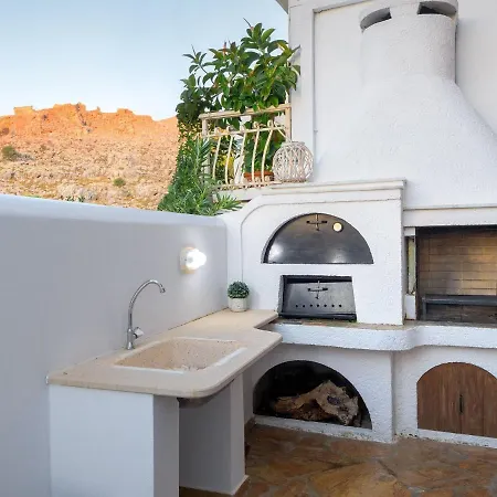 Detached Villa With Seaview In Charaki Hébergement de vacances *